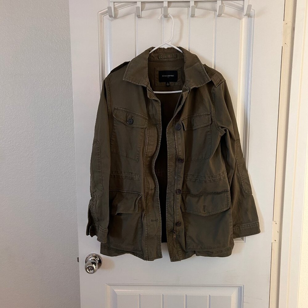 Banana Republic Women's Utility Cargo Jacket Size Small